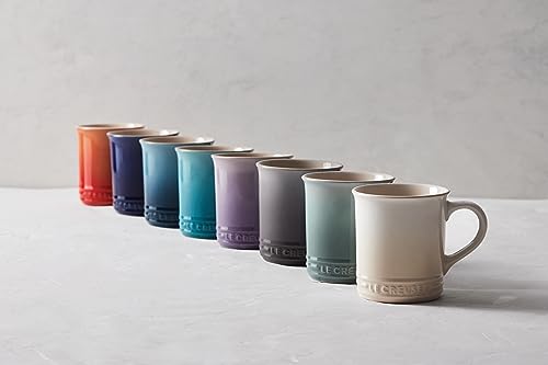 Le Creuset Stoneware Vancouver Mug, 14 oz., Rhone - Durable Stoneware, Elegant Design, Perfect for Coffee or Tea
