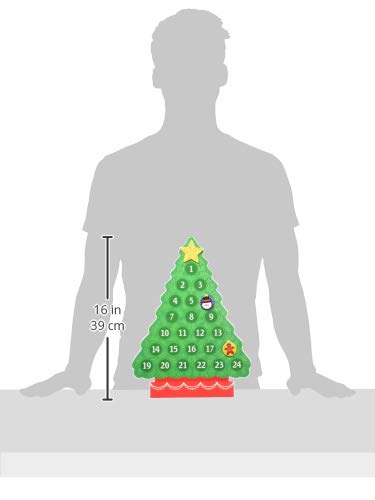 Melissa & Doug 13571 Countdown to Christmas Wooden Advent Calendar