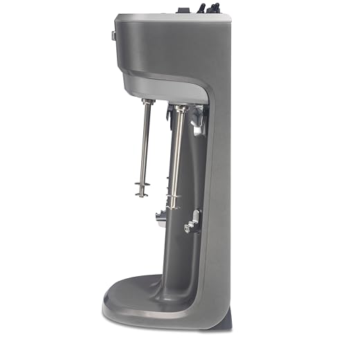Hamilton Beach Hmd400 120V Triple Spindle Commercial Drink Mixer, Grey
