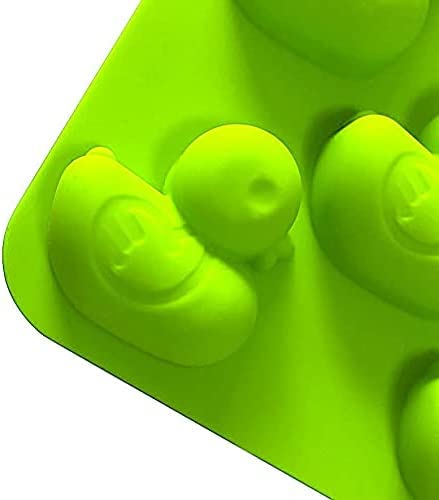 2 Set Of Funny Shaped Silicone Mold For Duck Chocolate, Ice Cube Tray Party And Favors (Accessgood)