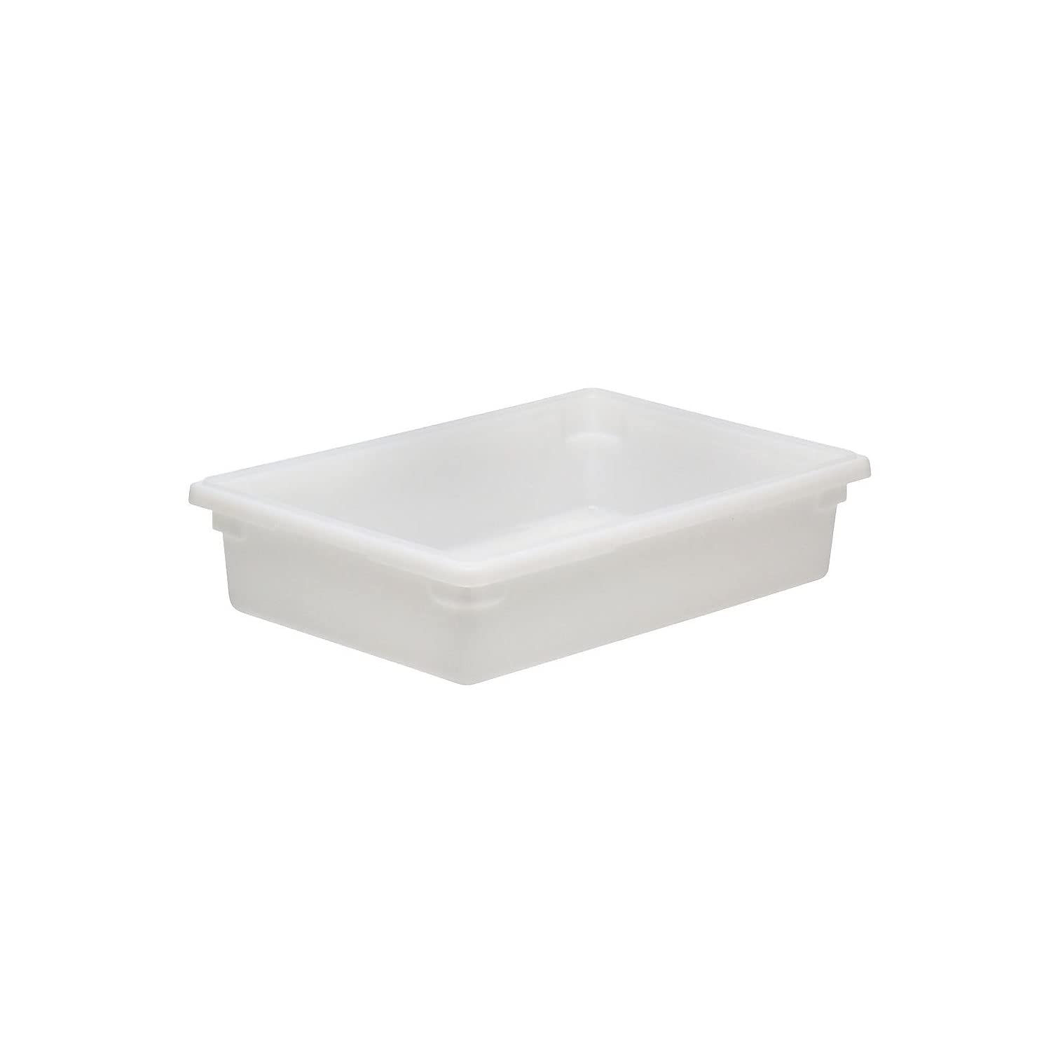 Cambro 18266P 8.75 Gallon Capacity, 26 Length X 18 Width X 6 Height, White Solid Plastic Full Size Food Box