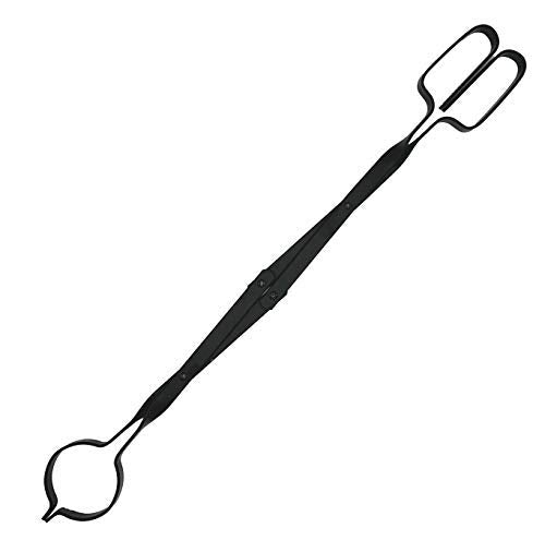 Rocky Mountain Goods Firewood Tongs - Reinforced Wrought Iron For Extra Strength - 26    - Log Grabber For Up 12    Thick Logs -