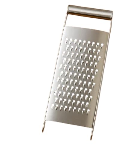 Imegaz Stainless Steel Grater | Ideal For Cheese Carrot, Ginger, Vegetable Slicer | Cheese Grater | Dishwasher Safe | Pack Of 1