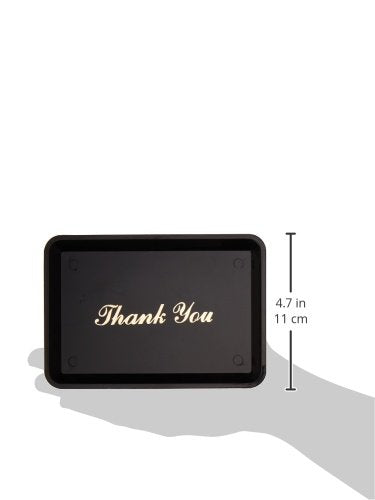 Tip Tray, 4-1 2'' X 6-1 2'', Gold Imprint, Priced Per Dozen