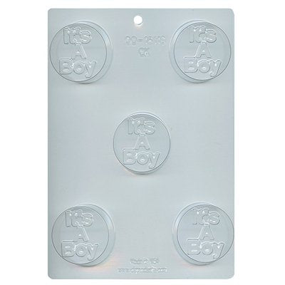 Ck Products Cookie Baby Girl Choco Mold, Clear