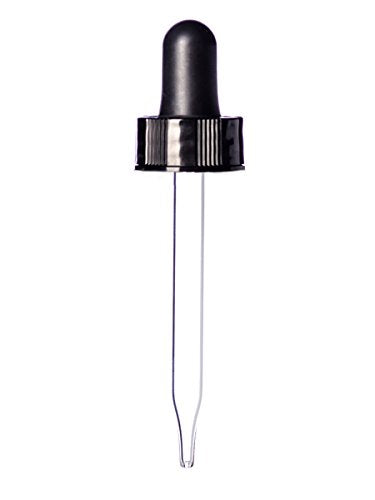 Manufacturer Direct Amber Glass Bottles - 1 oz, 2 pk, with Eye Droppers & Blank Labels for Essential Oils, Colognes & Perfumes