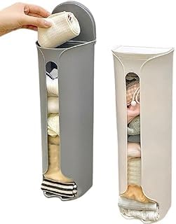 Mishumaker Wall Mounted Underwear Storage Organizer  Space Saving Wardrobe Hanging Box For Socks, Panties, Bras & Innerwear, Du