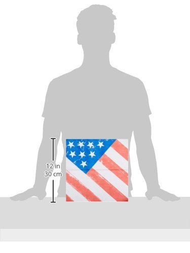 Outset 76192 Burger Basket Liners, American Flag, Set Of 24