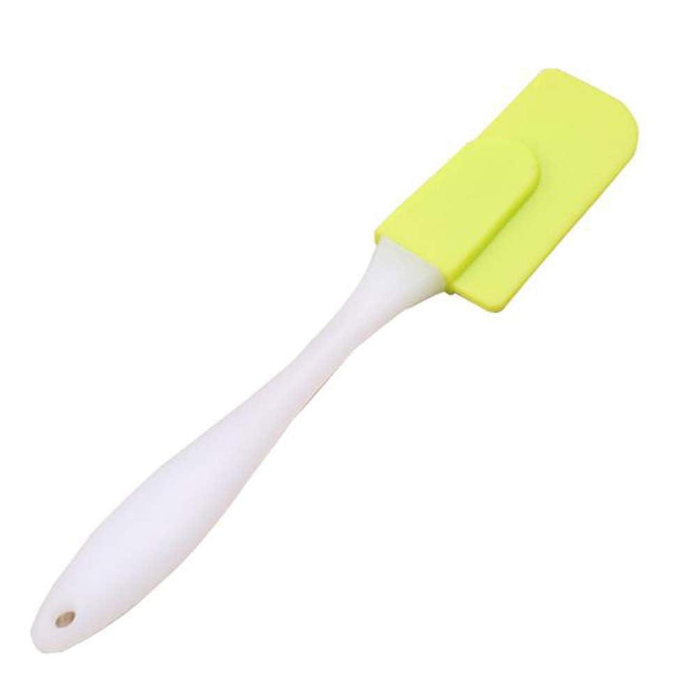 Silicone Basting Brush And Spatula Set With Transparent Handle Kitchen Tools For Baking Cooking Grilling And Food Spreading (Pas