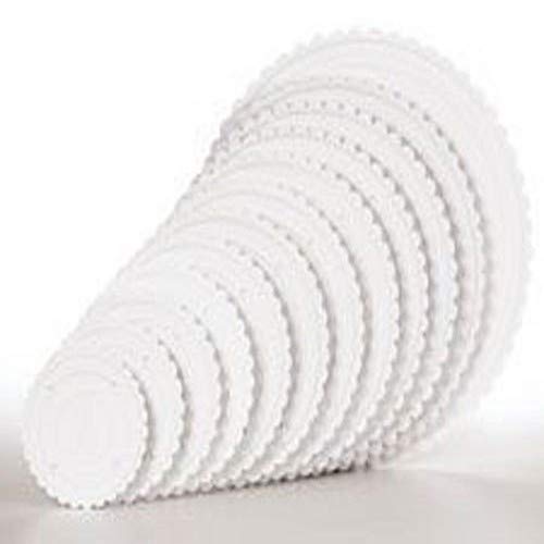 Wilton 14 Inch Scalloped Edged Round Separator Plates