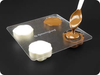 Spinningleaf Rose Sandwich Cookie Chocolate Candy Molds
