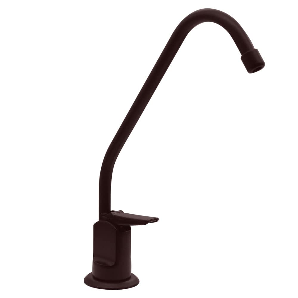 Westbrass D2031-NL-12 8 Touch-Flo Style Pure Cold Water Dispenser Faucet, 1-Pack, Oil Rubbed Bronze
