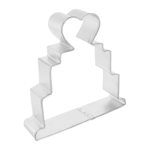 R&M Wedding Cake 4'' Cookie Cutter In Durable, Economical, Tinplated Steel