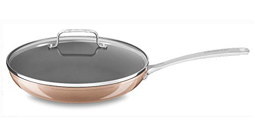 KitchenAid KC3H112KLTZ KitchenAid 12 Hard Anodized NonStick Skillet with lid