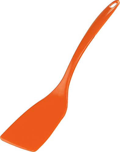 6 Piece Durable Melamine Spatula Set,Orange