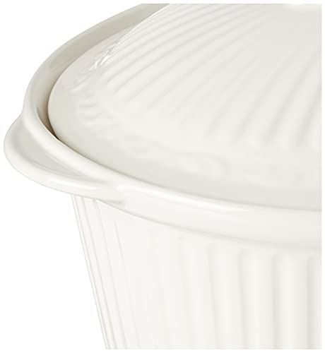 Mikasa Italian Countryside Oval Casserole Dish With Lid, 1.5-Quart