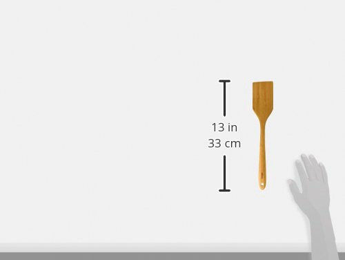 Norpro 12-Inch Bamboo Spatula, Shown Brown