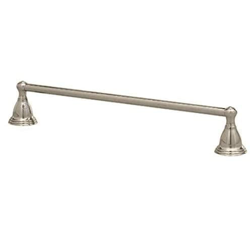 Westbrass 18 Inch Towel Bar, Satin Nickel Finish