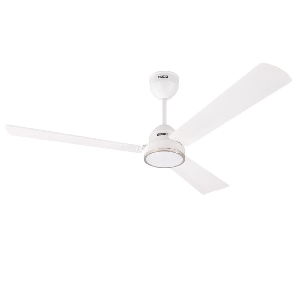 Usha Aeroedge 1200Mm Bldc Ceiling Fan With Rf Remote | Bee 5 Star Rated Energy Efficient | 100% Copper Motor | High Air Delivery