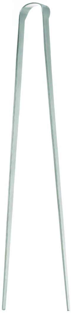 Yoshikawa EAtoCO AS0029 Vegetable Chopsticks, Tongs, Pottery, Fry, Stainless Steel, Width 0.7 x Length 9.8 inches (1.7 x 25 cm)
