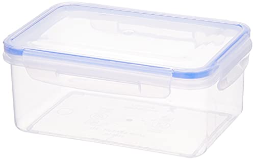 Aristo Lock & Fresh 211 Plastic Storage Container For Storing Grains, Pulses, Rice, Wheat Etc  1100 Ml, Transparent Clear (19 X
