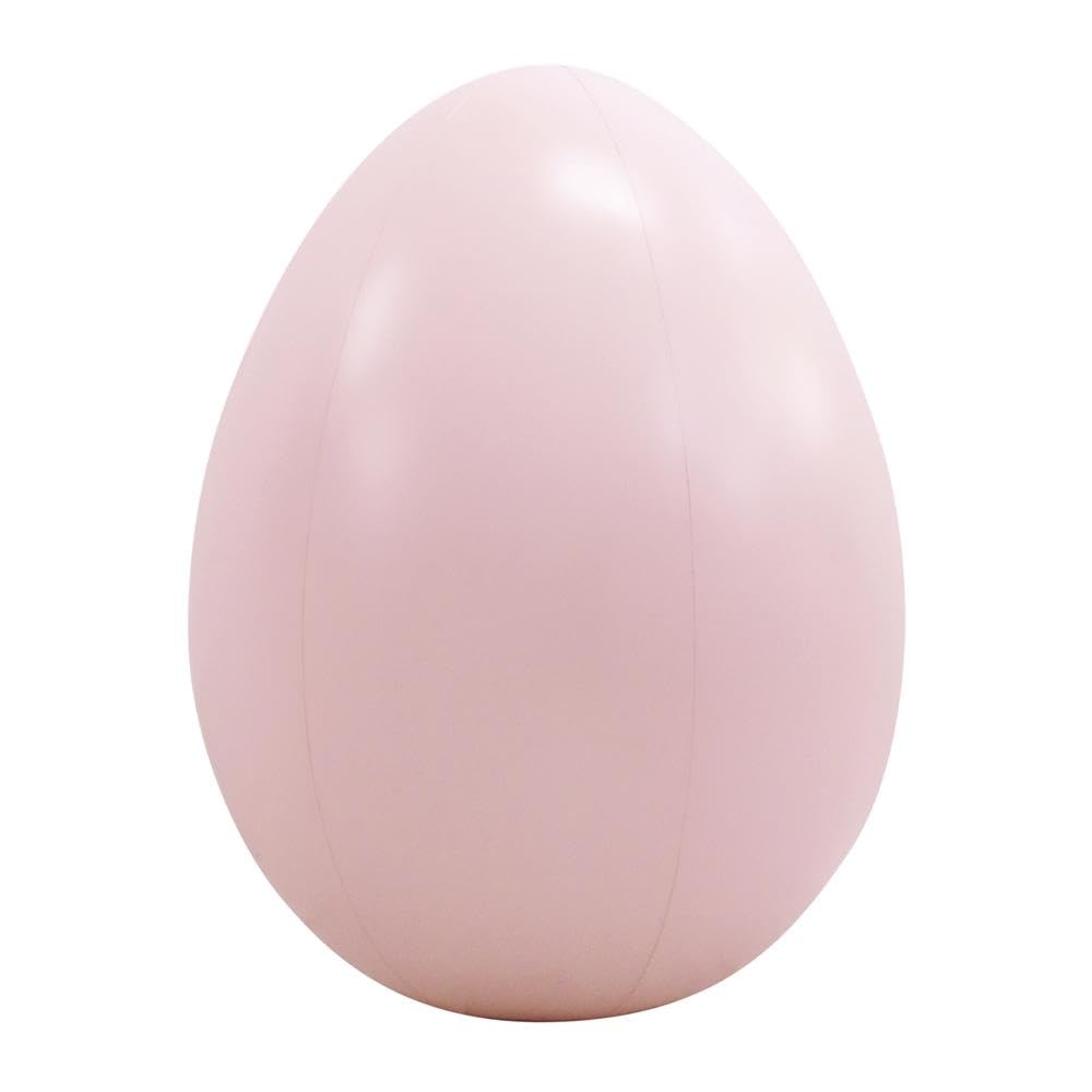 Large 4  Inflatable Easter Egg - Weather Resistant, Ground Stakes Included - Festive Easter Decor for Indoor & Outdoor Egg Hunt 