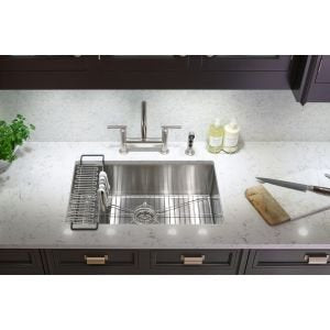 Kohler Stainless Steel Sink Rack, 26-3/4-Inch X 16-Inch For K-5409 Strive Kitchen Sink, Stainless Steel
