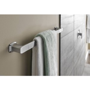 Moen Yb5018Ch Via Collection -Towel Bar, Chrome