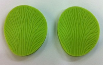 Ny Cake Jrv8001 Oncidium Orchid Leaf Veiner, 2 Pc, 2 Inch X 1 1/2 Inch