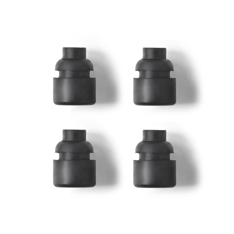 Kooc Rubber Feet For Slow Cookers 5 Qt 7 Qt And 8.5 Qt Replaceable Slow Cooker Legs Pot Insert Accessories (4 Packs)