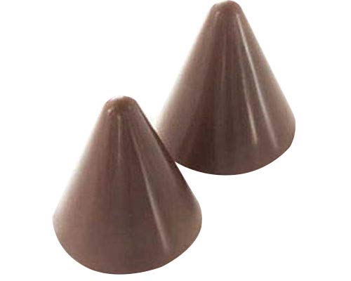 Silikomart Professional Sf131 Silicone Baking Mold Cone 0.10 Oz Volume, 0.71'' Diameter X 1.18'' High, 66 Cavities (1 Each)