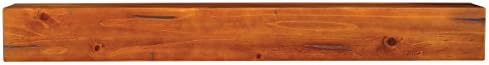The Lexington 60'' Shelf Or Mantel Shelf Medium Rustic Distressed Finish