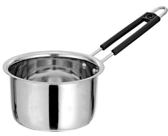 Zoov Stainless Steel Saucepan For Kitchen Cooking Soup/Milk/Eggs/Noodles, HeatProof Handles, Dishwasher Safe & Healthy (1400Ml)
