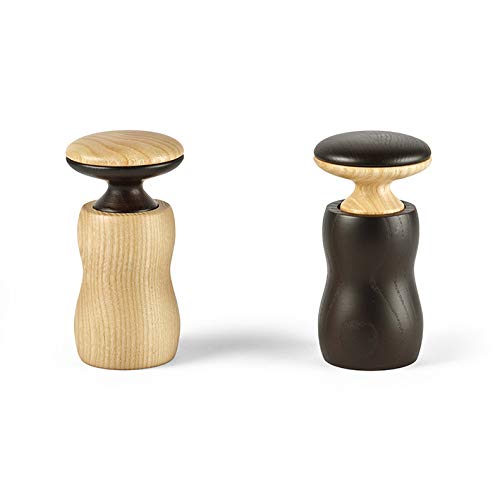 Legnoart ''Magic Mashrooms'' Hercules Pepper And Salt Mill With Ceramic Grinder