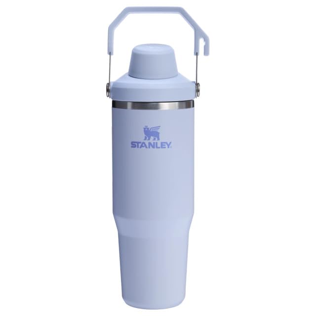 Stanley IceFlow 2.0 Fast Flow Tumbler with Handle 30 oz | Twist On Angled Spout Lid | Leakproof Water Bottle | Insulated Stainle