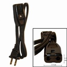 West Bend Coffee Urn 58028 9308 1-3510E Power Cord 2 Pin 36'' Replacement Part