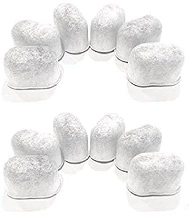 Refined Activated Charcoal Water Filter Pods Replacement For Keurig Coffee Maker Keurig 2.0 Or Older, 12 Packs