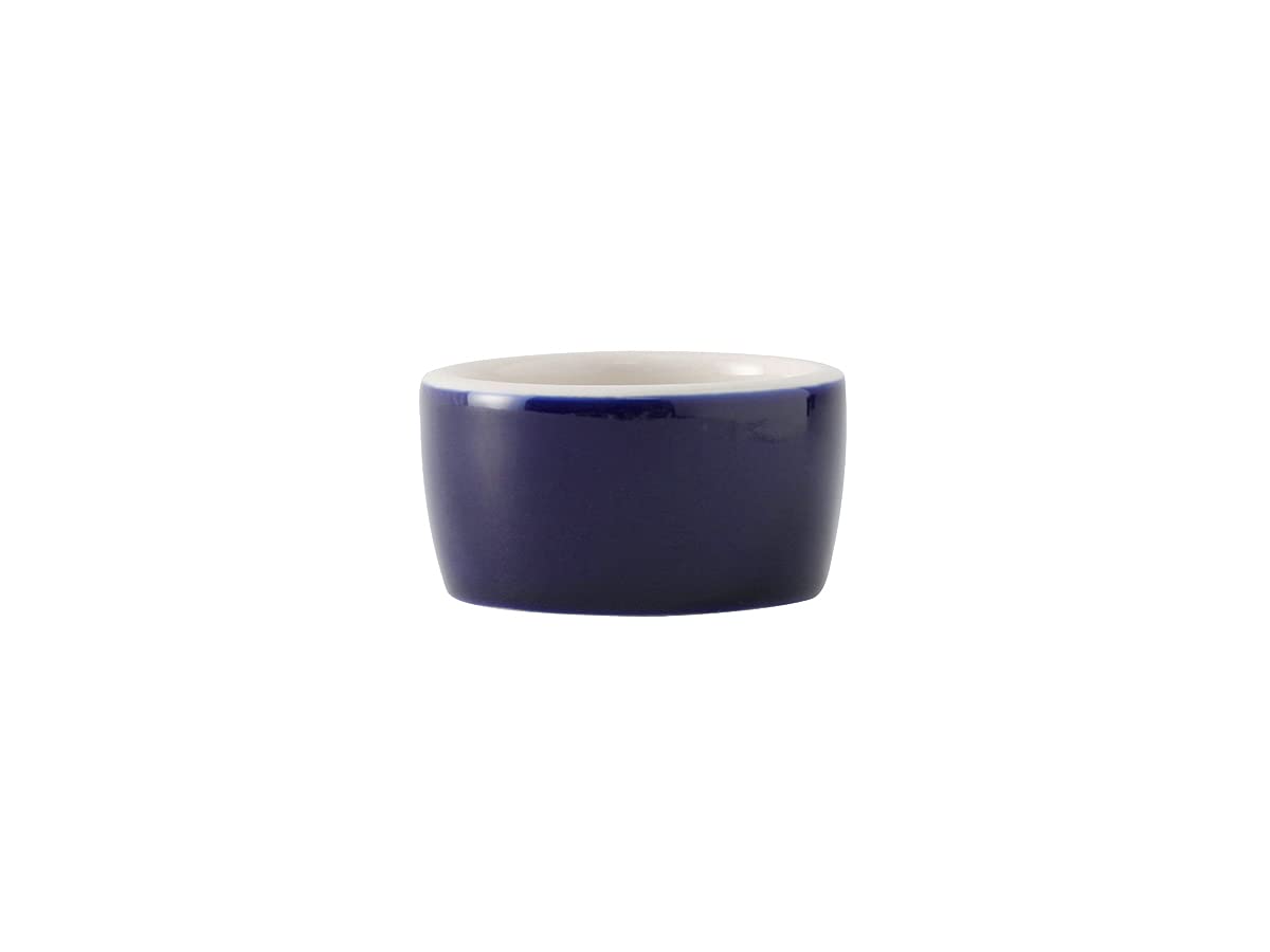 Tuxton China B2X-0203 Ramekin/Cheese Pipkin, 2 Oz., 2-1/2'' Dia. X 1-3/8''H, Round, Microwave & Dishwasher Safe, Oven Proof, Ful