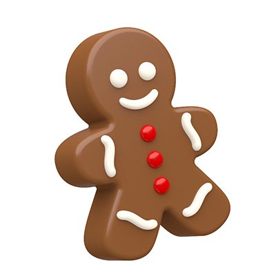Spinningleaf Mini Gingerbread Man Sandwich Cookie Chocolate Candy Mold