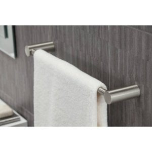 Moen YB0418BN Align 18 in. Modern Single -Towel Bar  Brushed Nickel