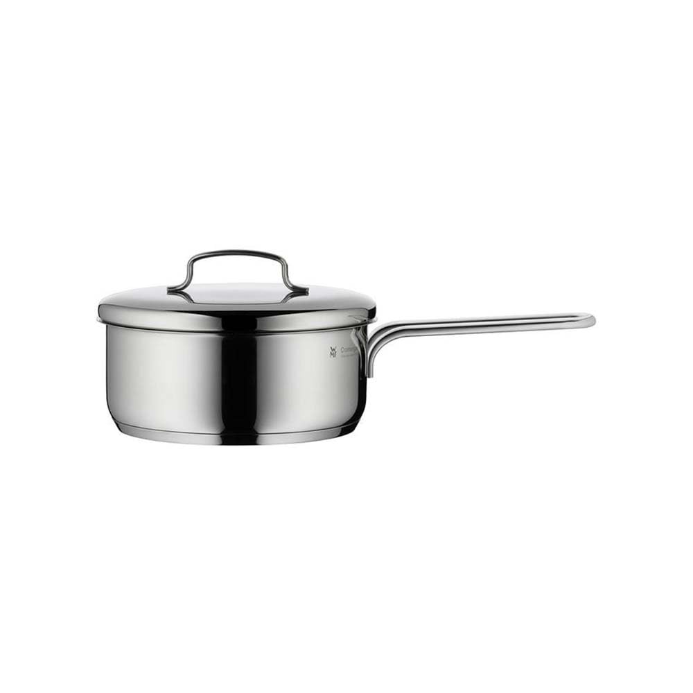 WMF Mini Stainless Steel Stewing Pot with Lid, 1.2 Litres/16cm, Silver