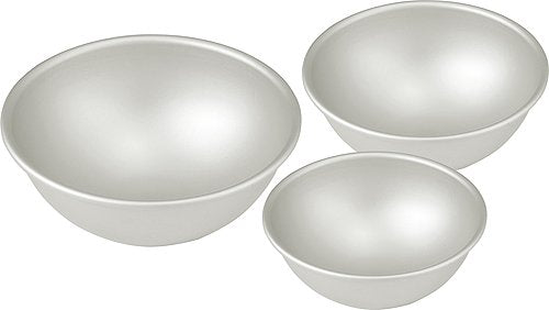 Hemisphere Ball Cake Pans - Set Of 3 Different Sizes