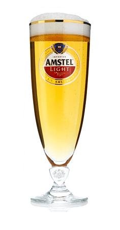 Amstel Light Cristal Chalice Glass