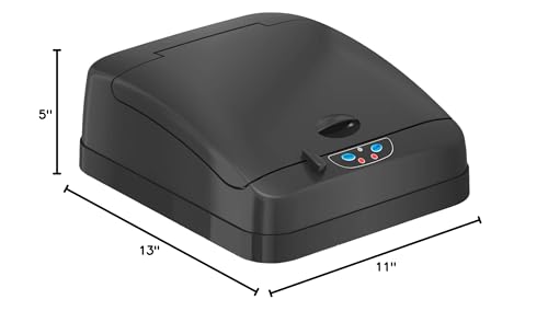 iTouchless Touchless Trash Can Lid for 13 Gal Models IT13MX & IT13MXL - Carbon Sensor Lid