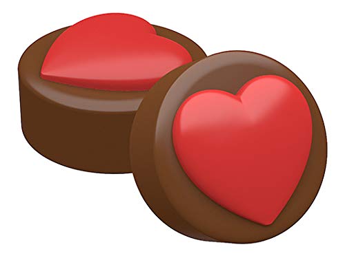 Spinningleaf Big Heart Sandwich Cookie Chocolate Candy Mold