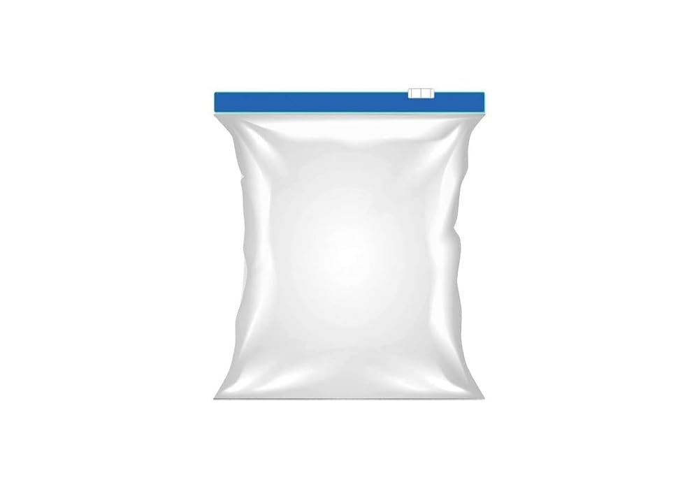 Zunbella Fresh Zipper MultiPurpose Storage Slider Bags | Reusable Ziplock Pouch Bpa Free Plastic Seal Freezer Food, Microwave S