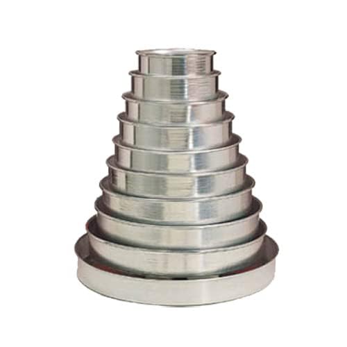 American Metalcraft Ha80102 Straight Sided Pan, 14 Gauge Thickness, 10'' Dia., 2'' H, Aluminum