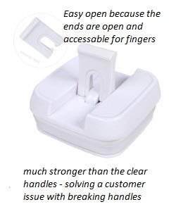 Airtight Food Storage Container Set Of 5 By Cooksbeststuff - Safety First - Bpa Free - Meets Fda Food Contact Requirements - Pas