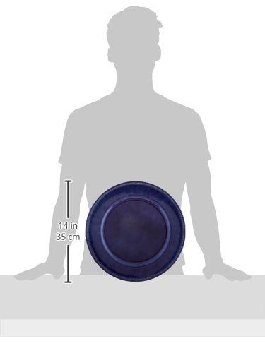 Charge It By Jay Beaded Charger Plate 13    Decorative Melamine Service Plate For Home, Professional Dining, Perfect For Upscale