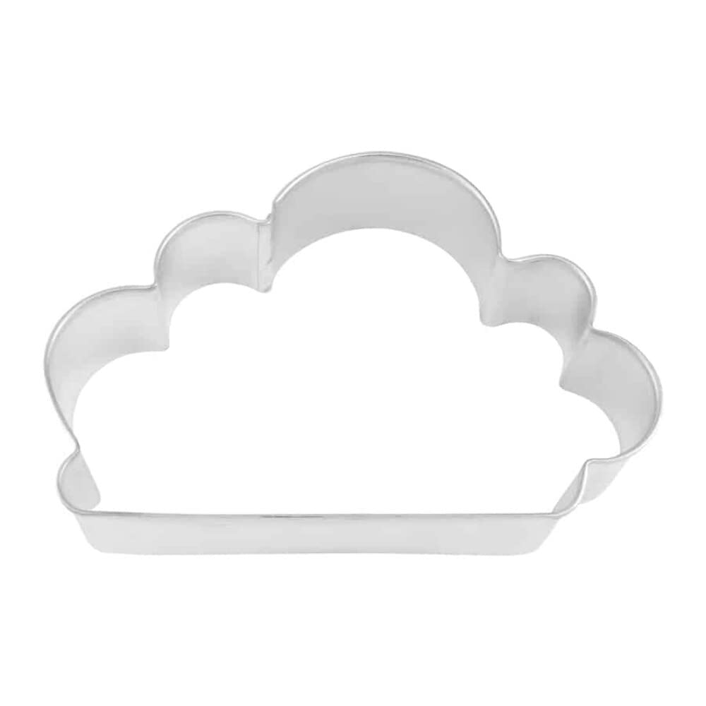 Cybrtrayd R&M Cloud 4'' Cookie Cutter, One Size, Metallic